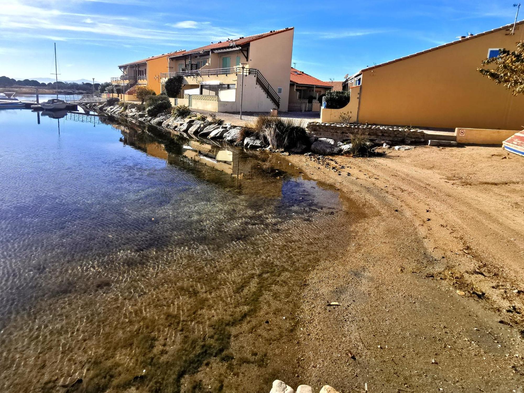 Appartement Coup De Coeur Les Pieds Dans L'Eau Le Barcarès Exterior foto